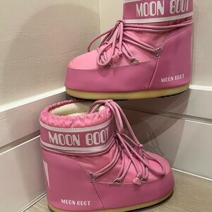 Moon Boot Pink Winter Boots